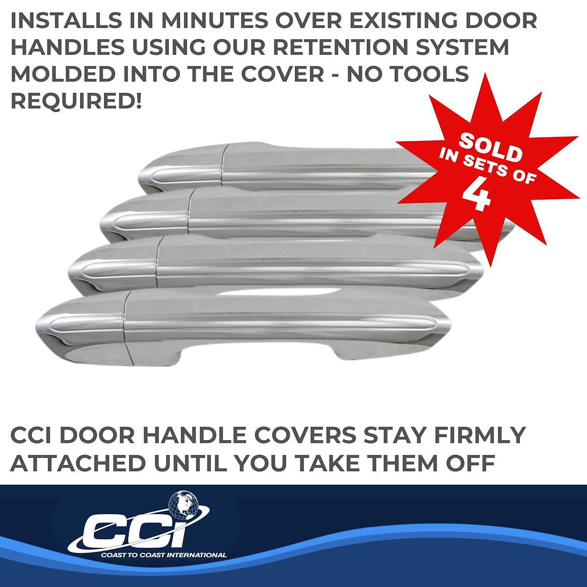 Coast2Coast Door Handle Covers CCIDH68567B product image 3