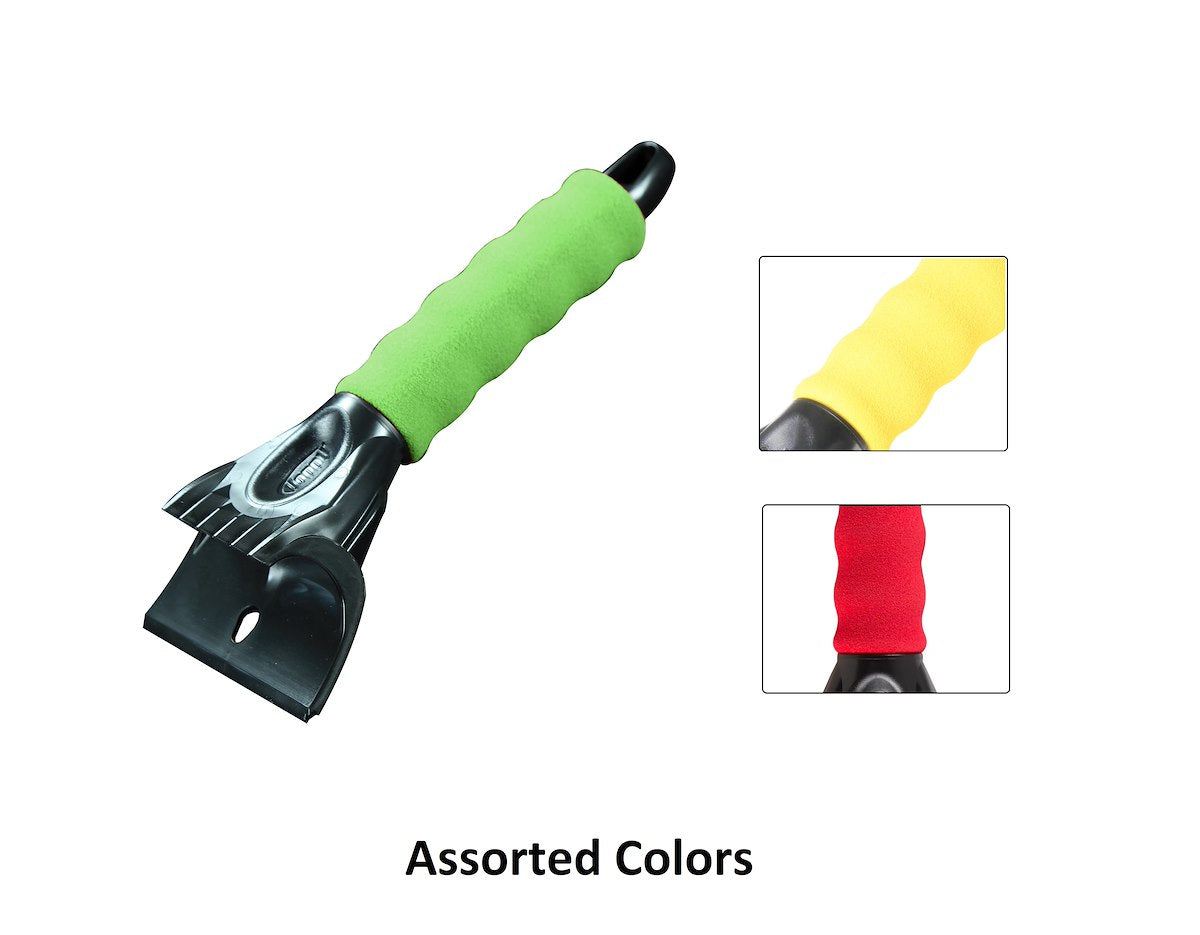 Hopkins MFG Ice Scraper/Snow Brush, 10 in Length, Black - 13044