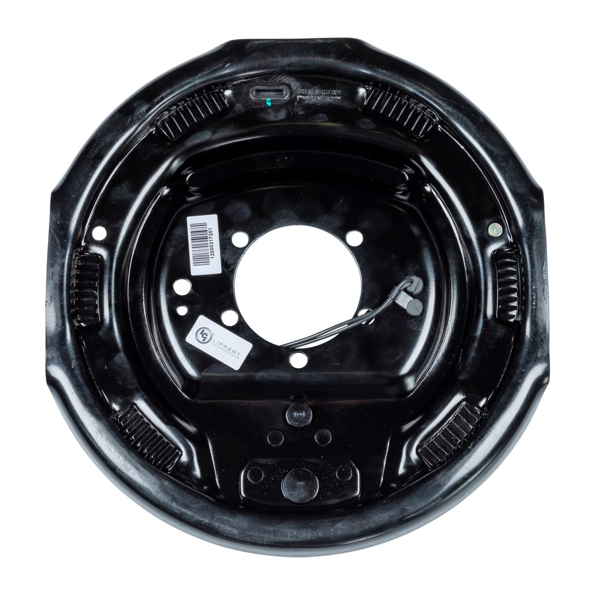 Lippert Trailer Brake Assembly, Replaces Lippert Assembly 12 in Diameter x 2 in Width, 4000-7000 lb Axle Capacity - 298275