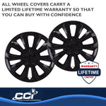 Coast2Coast Universal Wheel Covers 106115BLK product image 4