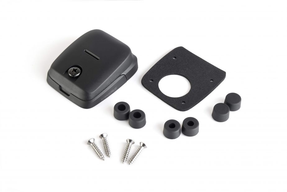 Scanstrut Cable Gland, Use To Pass Through 0.19 in And 0.23 in Cables In Combination, Black, IP68 Waterproof - DS-HD6-BLK