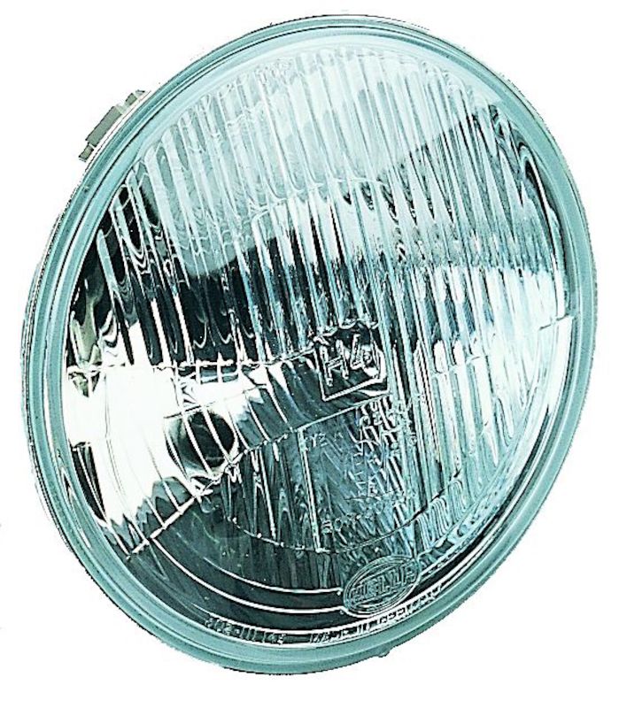 HELLA Headlight Conversion Kit, Replaces 7 in Round, H6024, H4 Bulb - 002395031