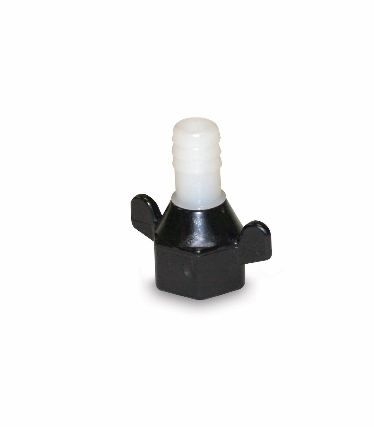 SHURflo Fresh Water Hose End Fitting, 1/2 in-14 Female NPT Inlet, 1/2 in Barb Outlet - 244-2926