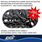 Coast2Coast Universal Wheel Covers IWC53816BLK product image 5