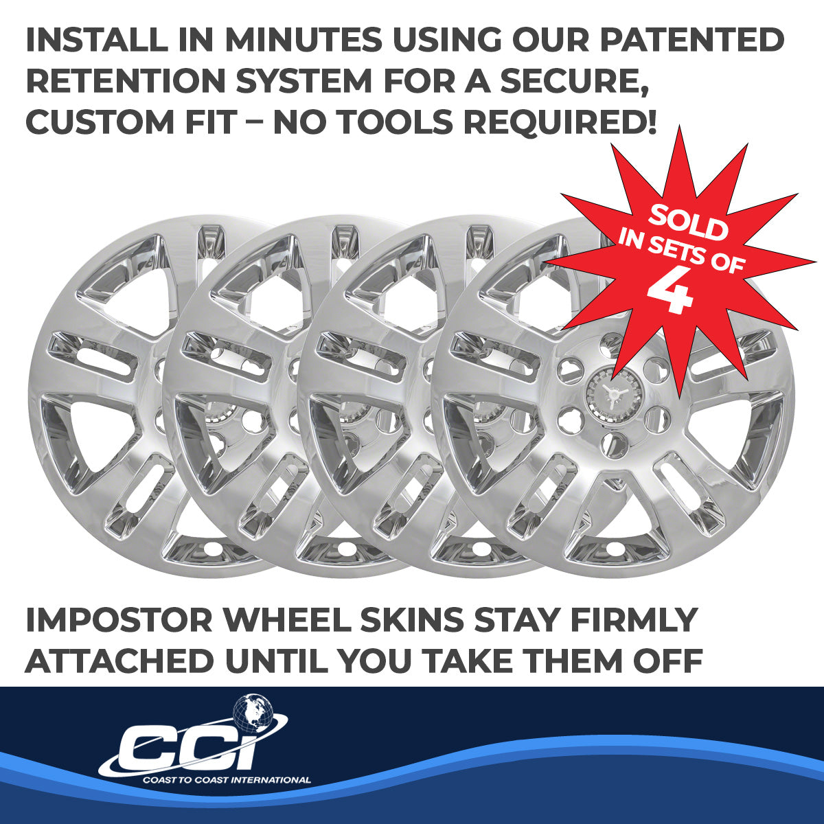Coast2Coast Wheel Skins & Styled Wheel Covers IWCIMP377XN product image 4