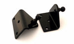 JR Products Multi Purpose Lift Support Bracket, Angled, 10 Millimeter Ball Stud, 3 Holes, Set Of 2 - BR-1060