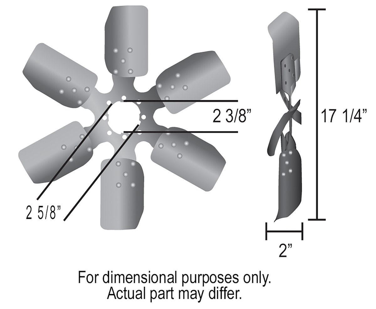 Derale Cooling Fans & Fan Clutches 17117 product image 3