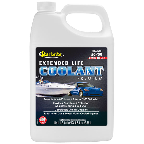 Star Brite Engine Coolant, 30000 Miles Service Life, 1 gal Jug - 030800