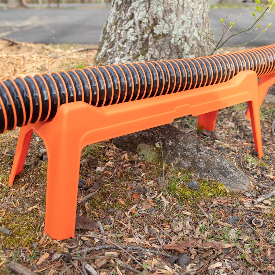 Camco Sewer Hose, 15 ft Extended Length, 3 in Diameter, Black Hose - 39861