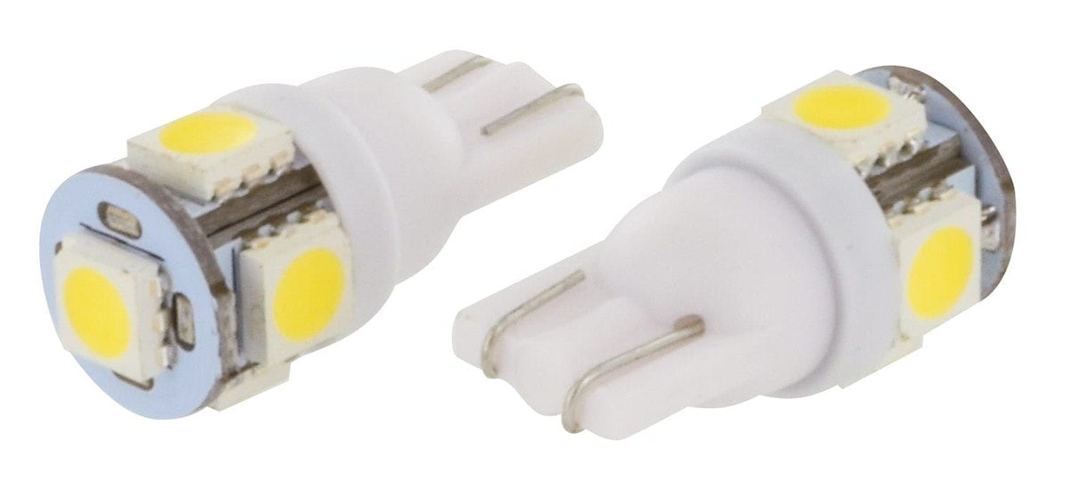 Valterra Multi Purpose Light Bulb - LED, Replacement For 194 Bulbs, LED Tower Bulb, Daylight/Bright White, Pack Of 2 - DG72610VP