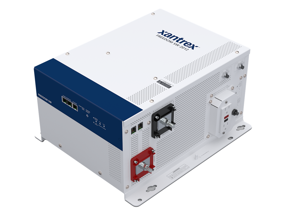Xantrex Power Inverter/Battery Charger, Freedom SW Series, For 12 V Batteries, 12 V DC Input Voltage - 815-3012