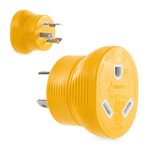 Camco Power Cord Adapter, 3 Prong Adapter - 55333