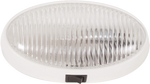 Optronics Porch Light, 1 Incandescent Bulb, 12.8 V, 6-1/4 in x 3-7/16 in Oval - RVPL7CP