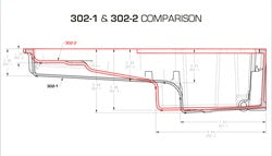 Holley Engine Oil Pan 302-2 product image 3