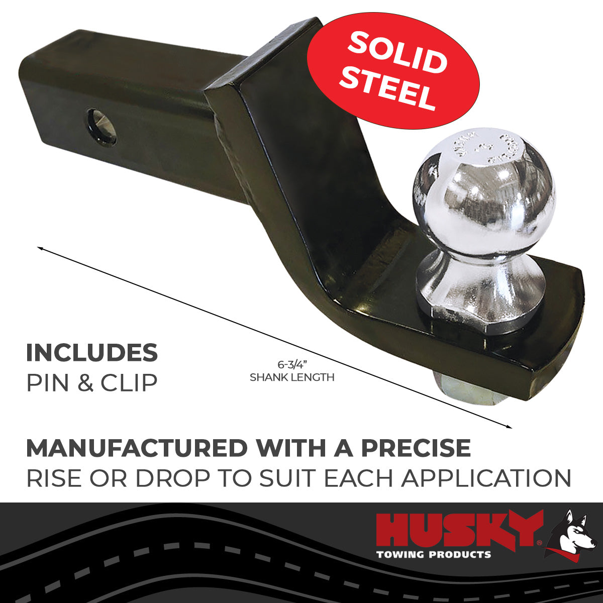 Husky Towing Ball Mounts, Hitch Balls & Shanks 31367 product image 2