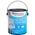 Dicor Corp. Roof Coating, 200 Square ft, White, 1 gal Can - RP-MRC-1