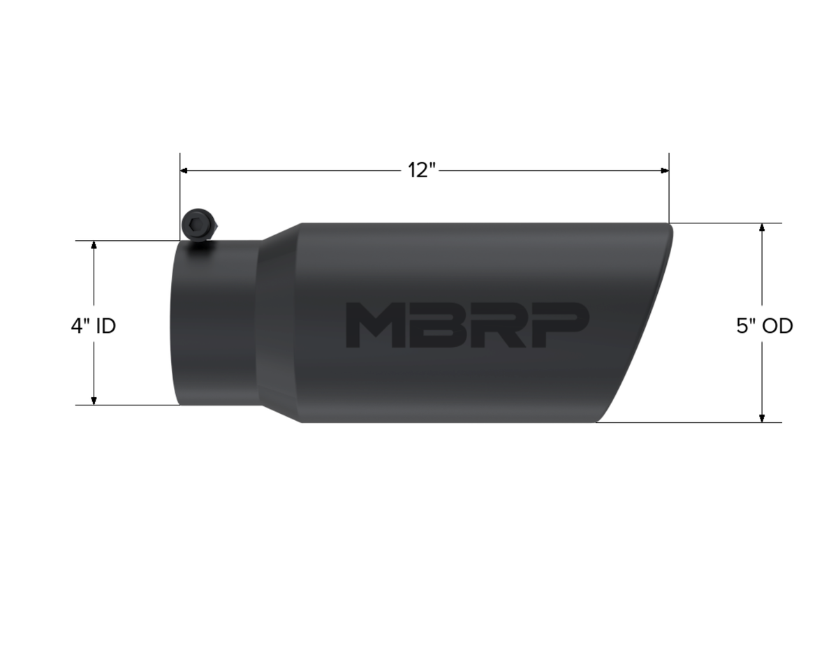 MBRP Exhaust Exhaust Tail Pipe Tip T5051BLK product image 2