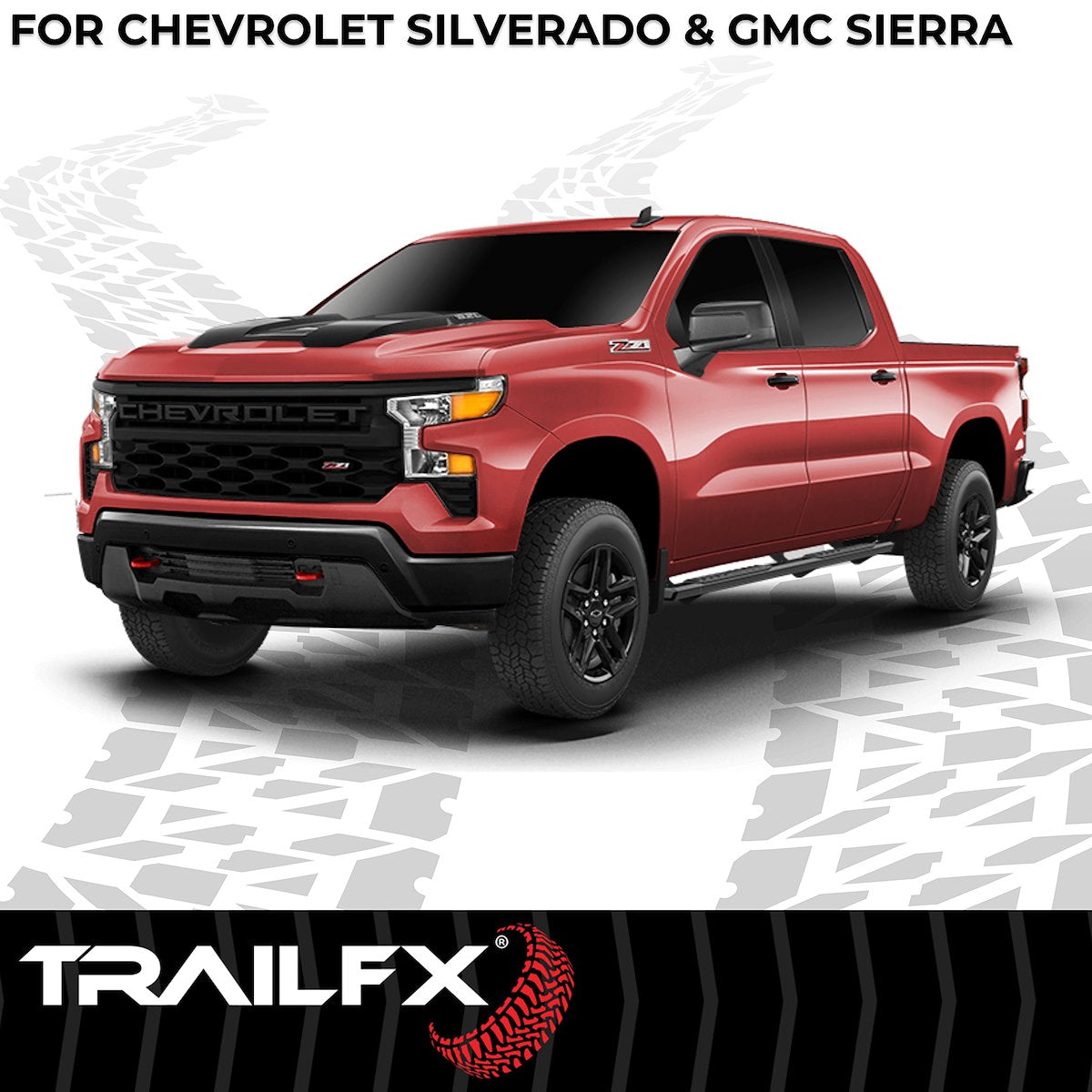 TrailFX Running Boards & Nerf Bars AL4005B product image 3