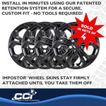 Coast2Coast Wheel Skins & Styled Wheel Covers IMP517BLK product image 5