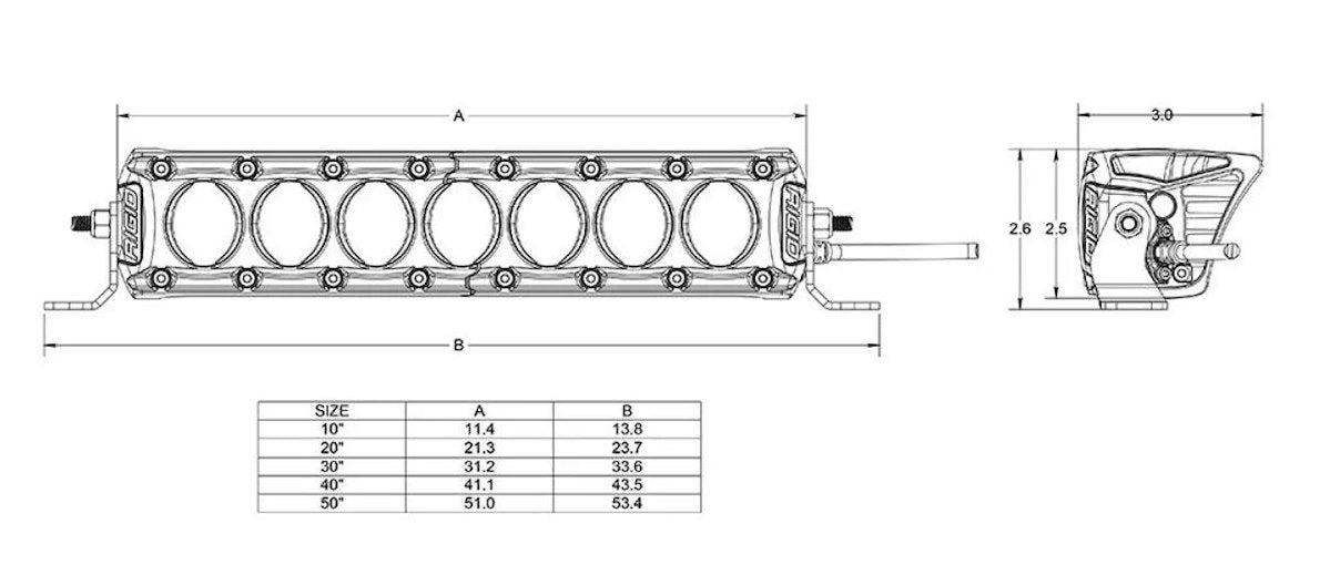 RIGID Industries Auxiliary Light 411613 product image 3
