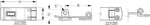 Sea Dog Lock Hasp, 3-1/8 in Length x 1-1/8 in Width, Stainless Steel - 221135-1