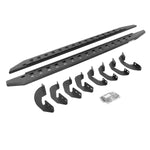 Go Rhino Running Board, RB20 Slim Line, Black, Mild Steel - 69443687ST