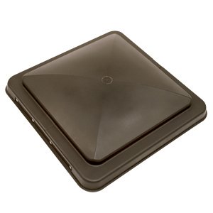 Heng's Industries Roof Vent, For 14 in x 14 in, Pure White Screen Frame/Smoke Easy Change Lid/White Base - 74311A-C1G1