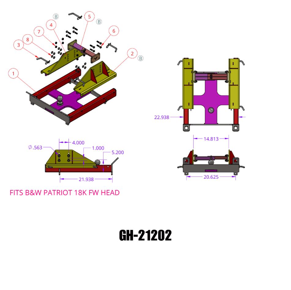 GEN-Y Hitch Fifth-Wheel & Gooseneck Hitches GH-21202 product image 5