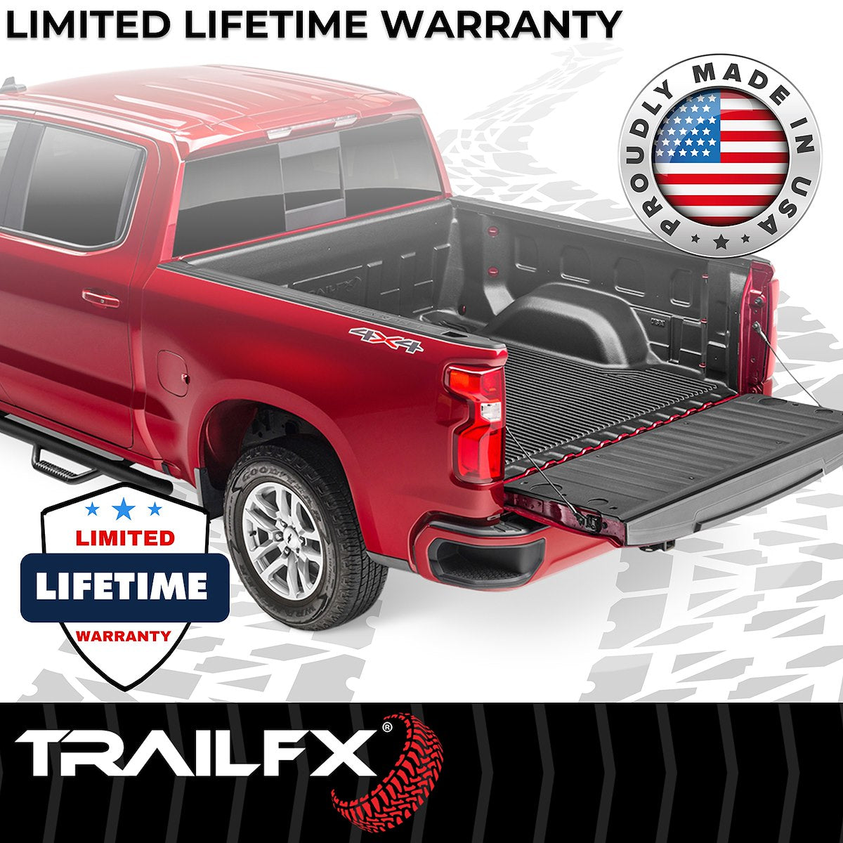 TrailFX Bed Liner, Black - C67U20HDX