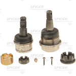 Dana - Spicer Ball Joint, With 1 Upper and 1 Lower Ball Joint, Set of 2 - 706944X