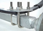 Dexter Marine Trailer Axle Leaf Spring Plate, Fits 2 in Square Tube Axles, Set Of 2 - 81185