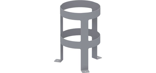 Holman Tank Mounting Bracket, Used To Secure 40 Cubic ft Nitrogen Tank - 40126