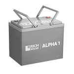 Rich Solar Battery, ALPHA 1, Group 24, 12.8 V Nominal Voltage - RS-B121S