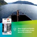 3M Adhesive Sealant, 3 oz Tube, 5 To 10 Minutes Tack Free Time, 220 PSI Tensile Strength - 08019