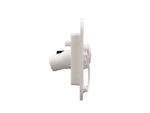 B&B Molders Fresh Water Inlet, Use With Either 1-1/4 in Or 1-3/8 in Water Fill Hose, 3-3/4 in Height x 6 in Width Cutout Dimension - 94222