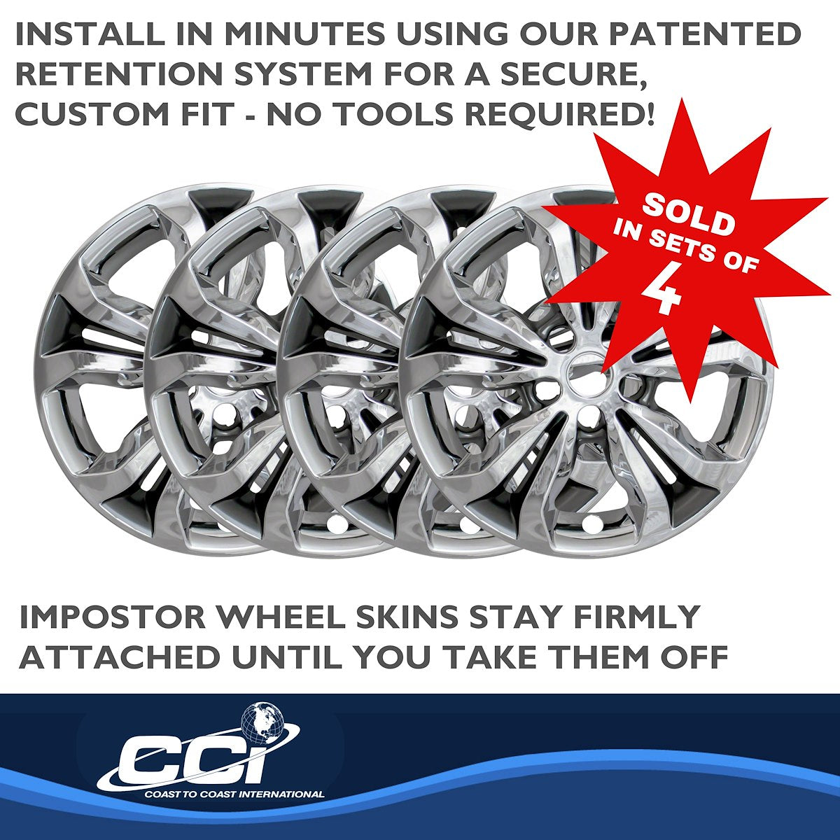 Coast2Coast Wheel Skins & Styled Wheel Covers IWCIMP442CC product image 5