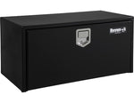 Buyers Products Tool Box, 1 Recessed Drop Door, Black, Steel - 1702105