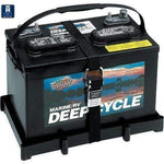 T-H Marine Battery Tray, For Use With 27 Series Battery, 12-1/2 in Length x 7 in Width Inside Dimensions - NBH-27-SSC-DP