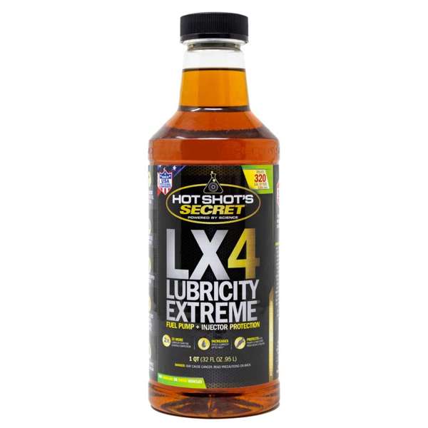 Hot Shot's Secret/ Lubrication Specialties Fuel Additive, LX4 Lubricity Extreme, Treats Up To 320 gal, 32 oz Bottle - LX432Z