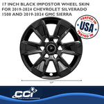 Coast2Coast Wheel Skins & Styled Wheel Covers IWCIMP436BLK product image 3