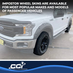 Coast2Coast Wheel Skins & Styled Wheel Covers IWCIMP387BLK product image 6