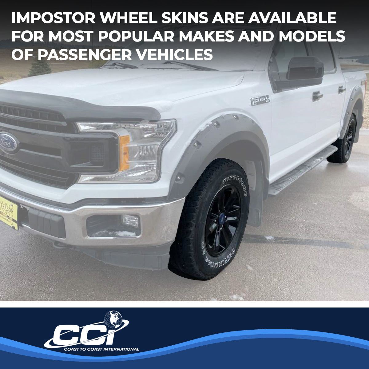 Coast2Coast Wheel Skins & Styled Wheel Covers IWCIMP387BLK product image 6