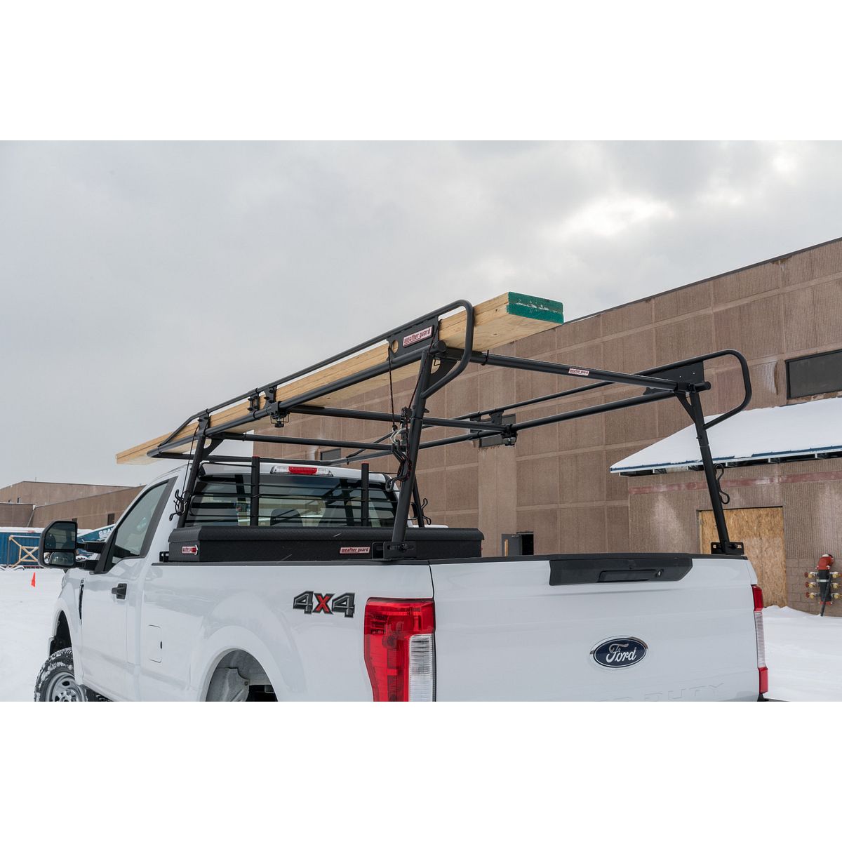 Weather Guard Headache Rack, Matte Black, Steel, Only Works WIth Weatherguard 1275-52-02 - 1059-52-01
