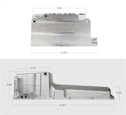 Holley Engine Oil Pan 302-1 product image 3