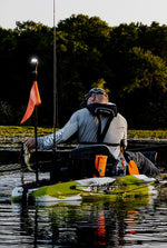 Railblaza Navigation Light, 5 in Height, White LED, 3 Operating Mode - 08-0073-11