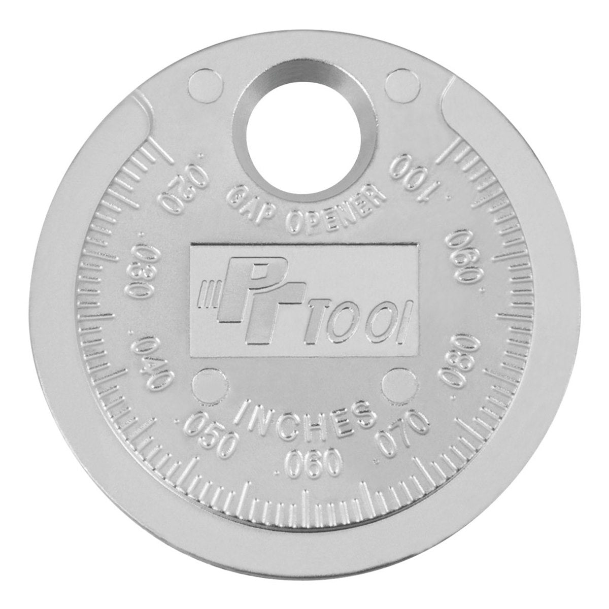 Performance Tool Spark Plug Gapping Tool, 0.02 To 0.1 in/0.5 To 2.5 Millimeter Gap Range, With Tapered Hole Adjusts Electrode - W80535