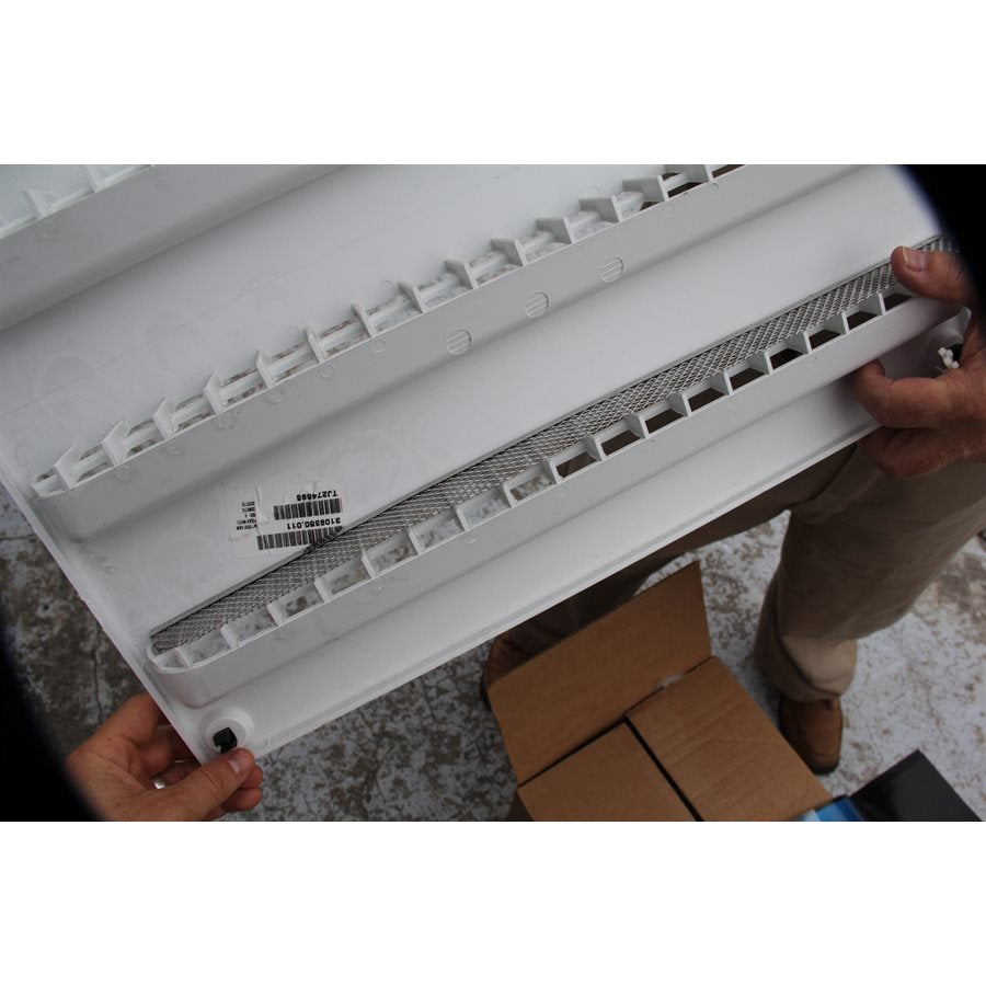 Camco Bug Screen - RV Appliance, For Use With Dometic Side Vent With 20 in Length Louver Opening, 20 in Length x 1-1/2 in Width, Pack Of 3 - 42149