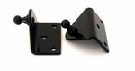 JR Products Multi Purpose Lift Support Bracket, Angled, 10 Millimeter Ball Stud, 3 Holes, Set Of 2 - BR-1060