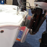 T-H Marine Outboard Motor Jack Plate, Atlas Series, 6 in Setback, 5-3/4 in Hydraulic Rise - AHJ-6V-DP