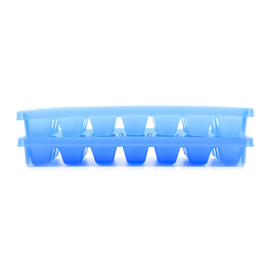Camco Ice Cube Tray, 21 Mini Cubes, 9 in Length x 4 in Width x 1 in Depth, Set Of 2 - 44100